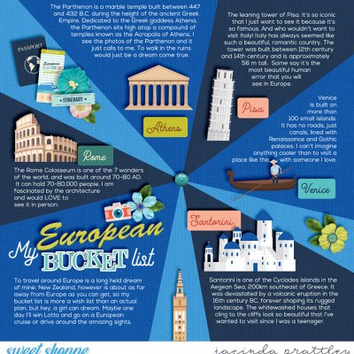 European bucket list