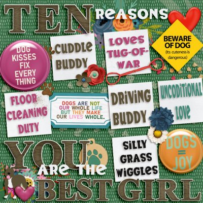 Ten Reasons You Are the Best Girl