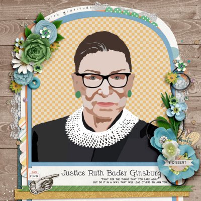 With Gratitude Justice Ruth Bader Ginsburg