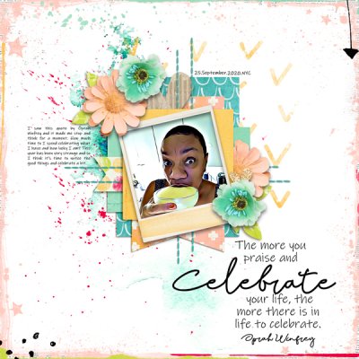 Typography: September 2020 - Celebrate