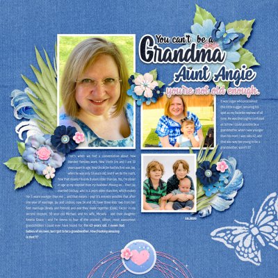 You Can't Be A Grandma