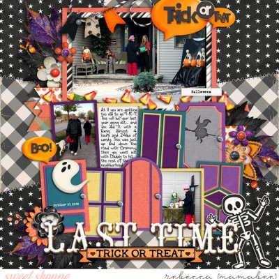 Last time trick or treating