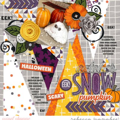 Snow Pumpkin