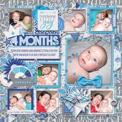 Quinn 4 months