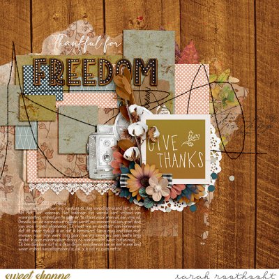Thankful For Freedom