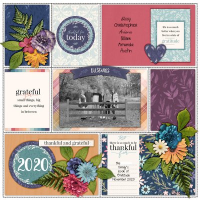 Gratitude front page