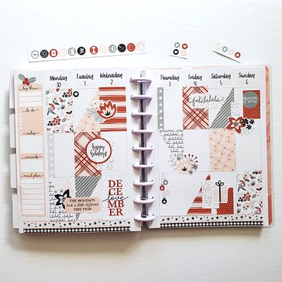 December Planner Spread