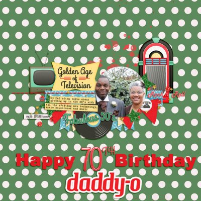 Colour: November 2020 - Happy 70th Birthday Daddy-O