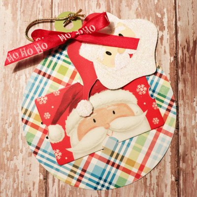 Christmas Ornament Gift card holder