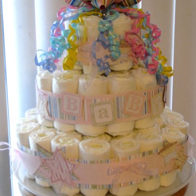 Hybrid Diaper Cake