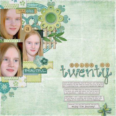 12 going on twenty (right page)