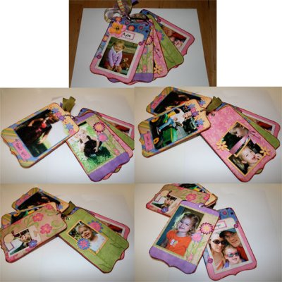 My first chipboard album!!!