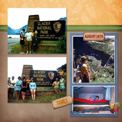 Glacier National Park 1970 - Right