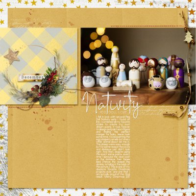 Peg Doll Nativity