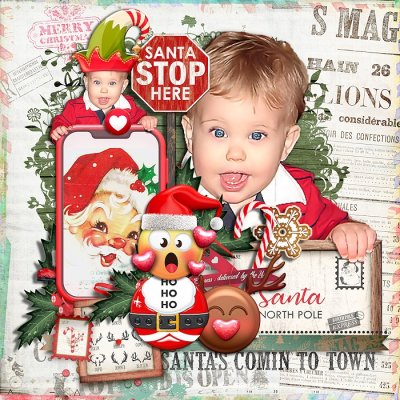 Santa stop here