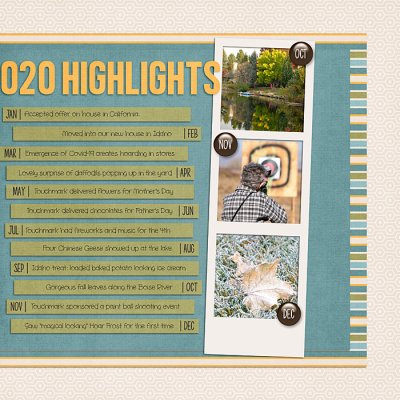 2020 Review - right hand page