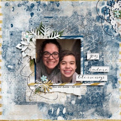 joy adore blessings - Color Challenge