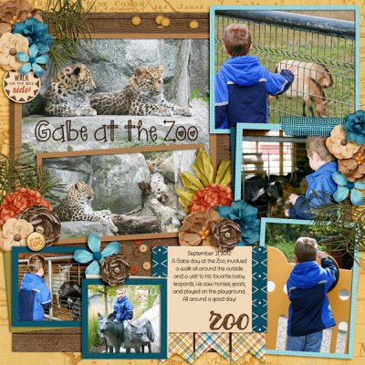Gabe at the Zoo
