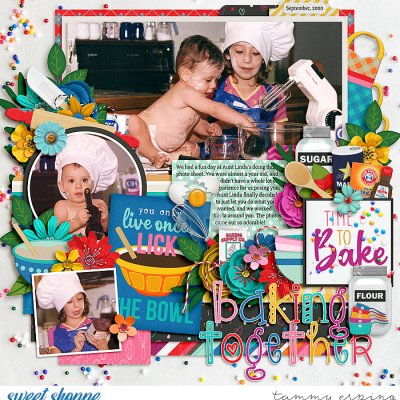 baking together