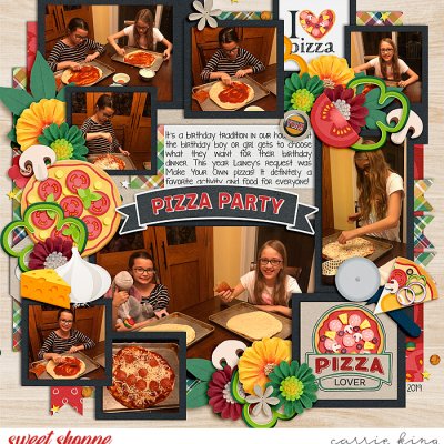 Birthday Pizzas