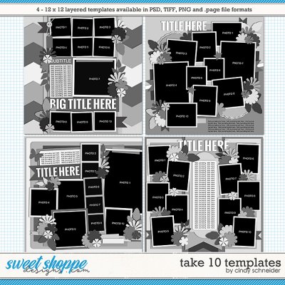 Take 10 Templates