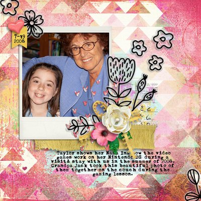Taylor and Nana Ina