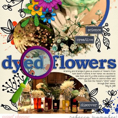 Dyed Flowers
