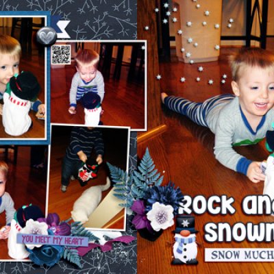 Rock and Roll Snowman
