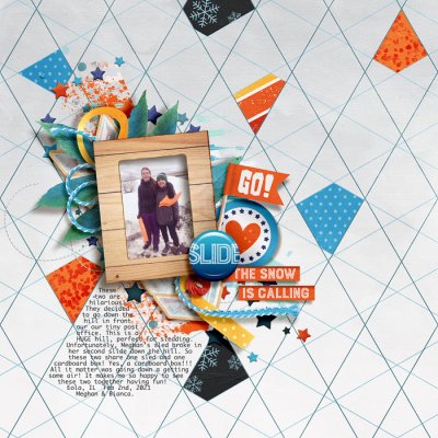 The Snow is Calling - Scraplift Challenge