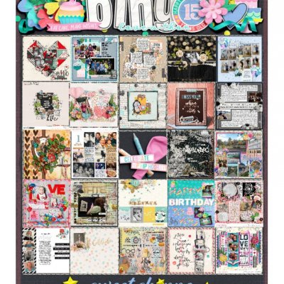 Bingo Card Party A Day