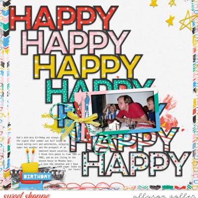 Happy Happy summer birthday