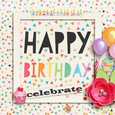 15th Birthday Bash: Feb 19-Birthday Card