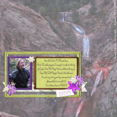 Seven Falls at 30 weeks
