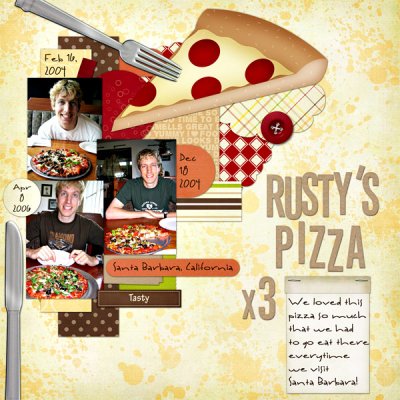 Rusty's Pizza x3