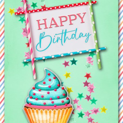 SSD 15th BDay Bday Card