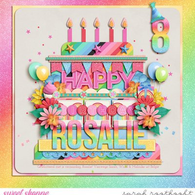 Happy Birthday Rosalie