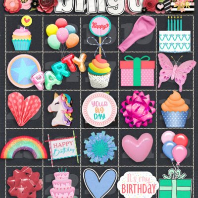 Birthday Bingo Card