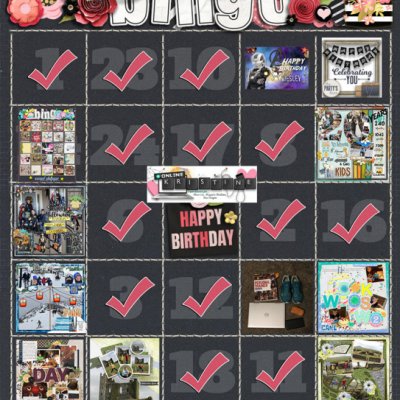 2021 Birthday Bingo Card