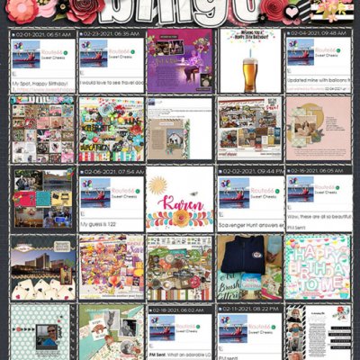 Sweet Shoppe Bingo 2021