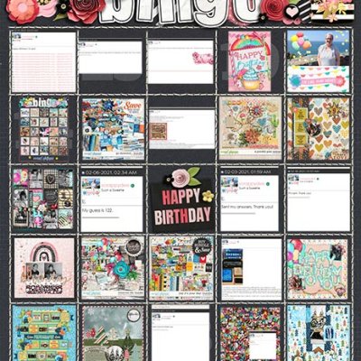 Bingo Birthday Card