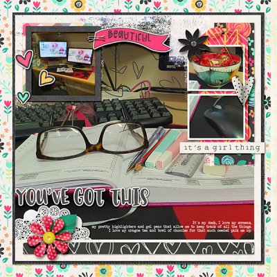 My desk