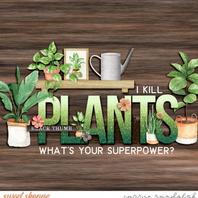 I Kill Plants