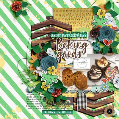 Saint Patrick's Day Baking Goods - Typography Challenge