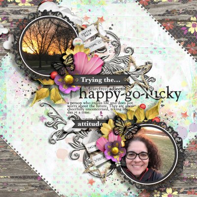 Trying the... happy go-lucky attitude - Seasonal Challenge