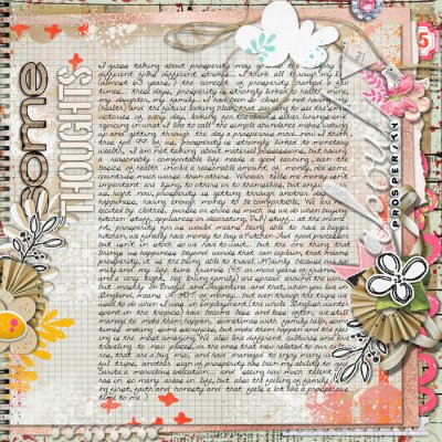 #13. Some Thoughts{AboutProsperity}