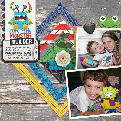cute monster builder