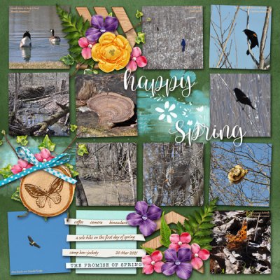 Spring Hike at Camp KJ