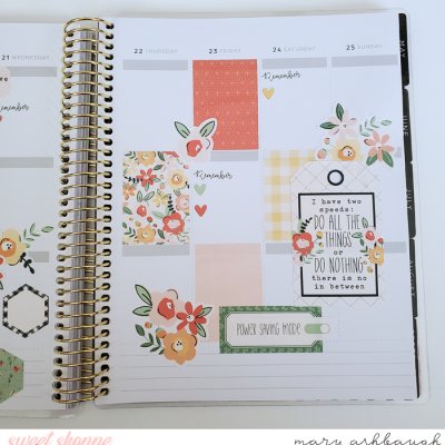 Planner Right Side