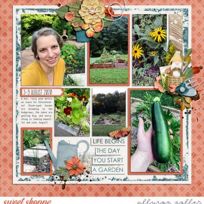 Garden journal August 3-9