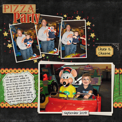 Chuck E Cheese Pizza Party